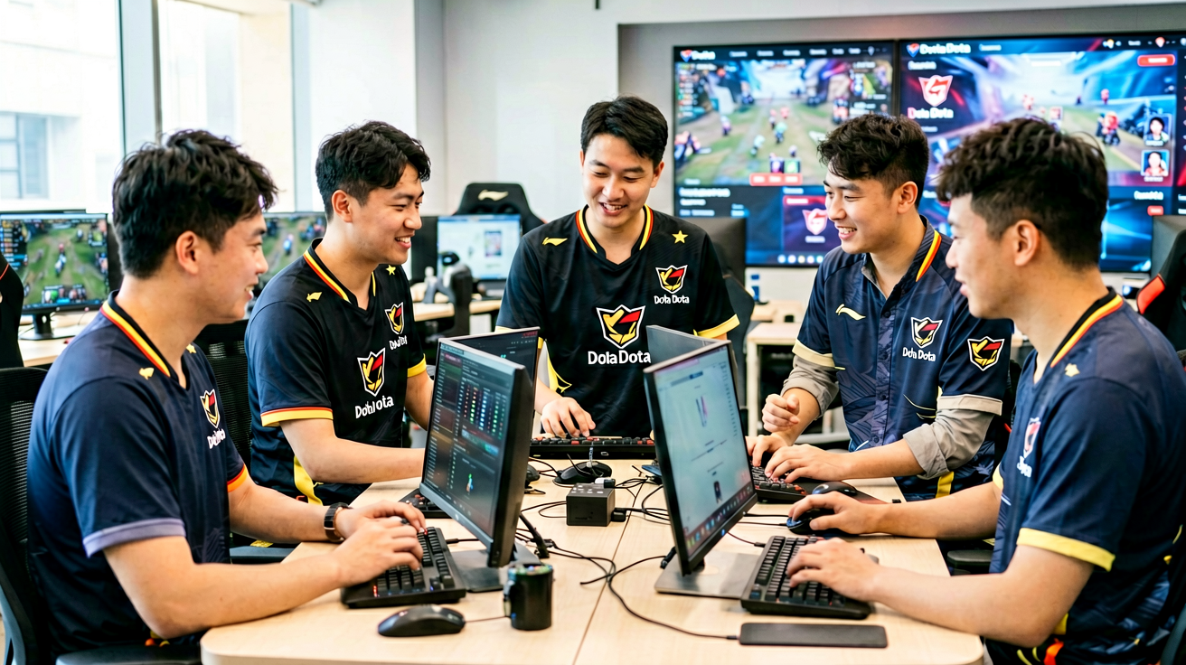 中国Dota2职业战队训练日常